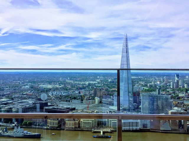 ロンドン・スカイガーデンからの眺望
