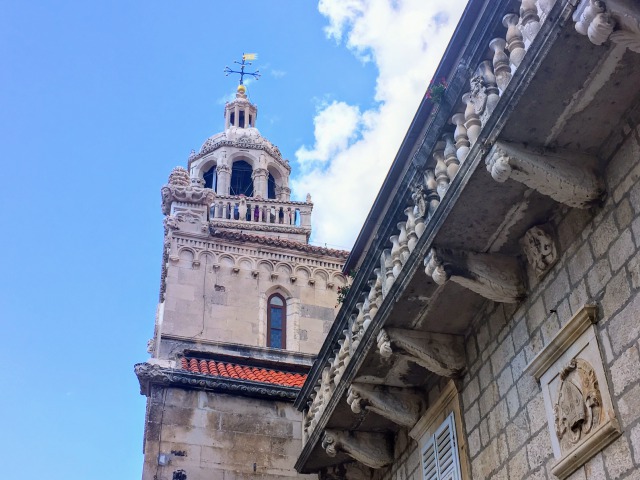 コルチュラ聖マルコ大聖堂の鐘楼