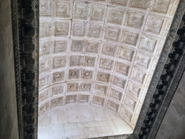 洗礼室（ジュピター神殿）の天井