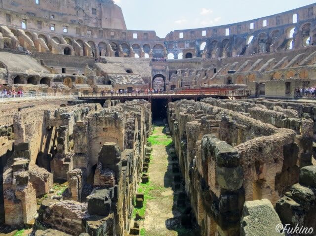 ローマの休日ロケ地巡り：コロッセオ